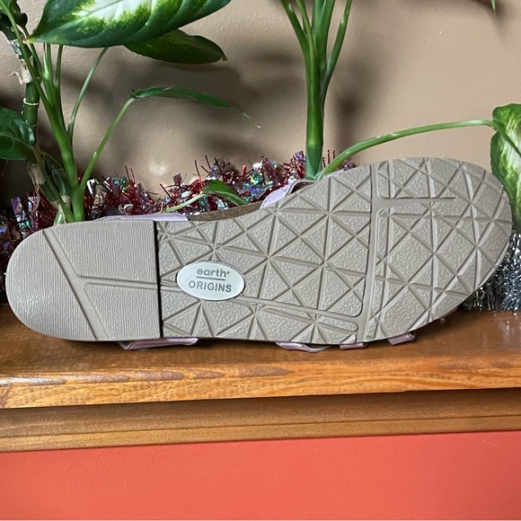 EARTH ORIGINS LYNDON LANA CLOSED TOE LEATHER SANDAL. MAUVE. SIZE 11W. - Picture 4 of 8